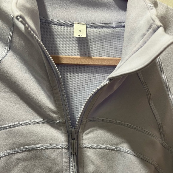SOLD lululemon define jacket in blissful blue 16 - Picture 5 of 6